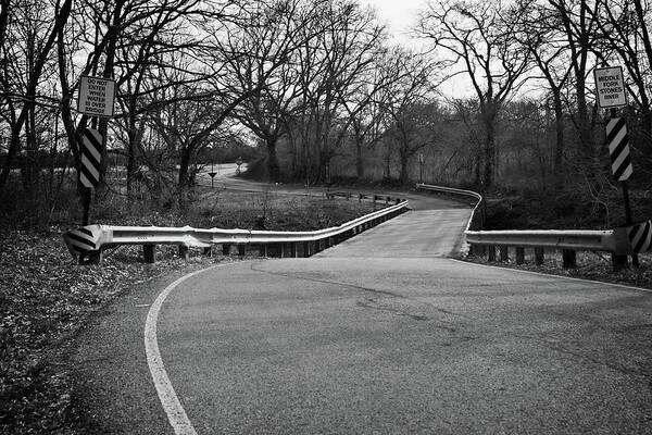 Bridge Art Print featuring the photograph A Road Less Traveled by George Taylor