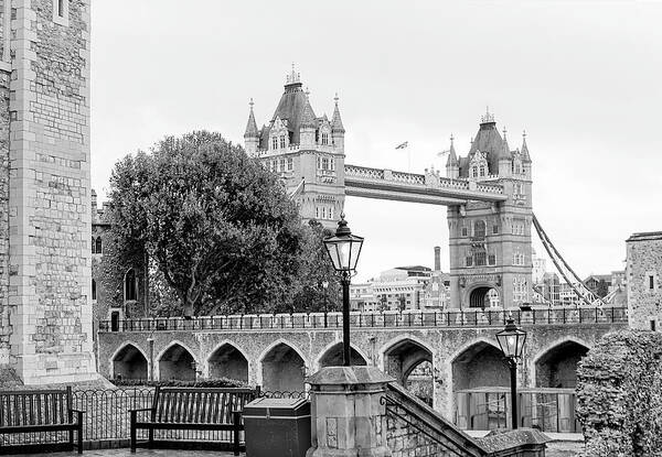 Tower Art Print featuring the photograph A View of Tower Bridge by Joe Winkler