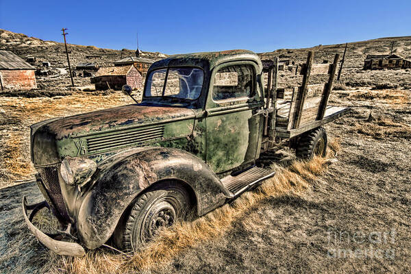 Abandoned Truck Art Print featuring the photograph Abandoned Truck by Jason Abando