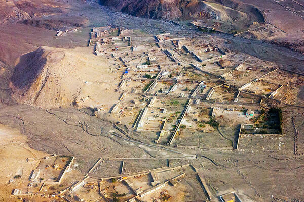 Central Asia Art Print featuring the photograph Afghan River Village by SR Green