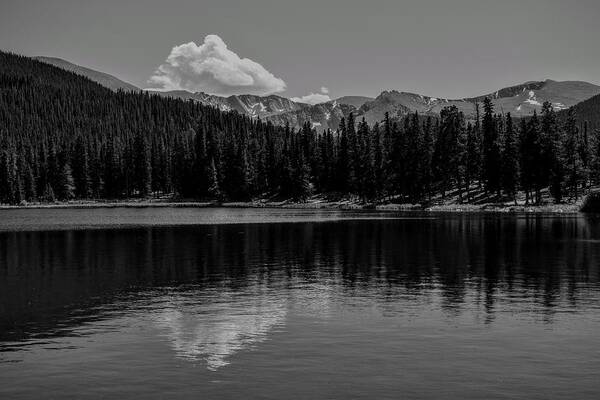 Colorado Mountain Lake Art Print featuring the photograph Afternoon Reflection by Michael Brungardt