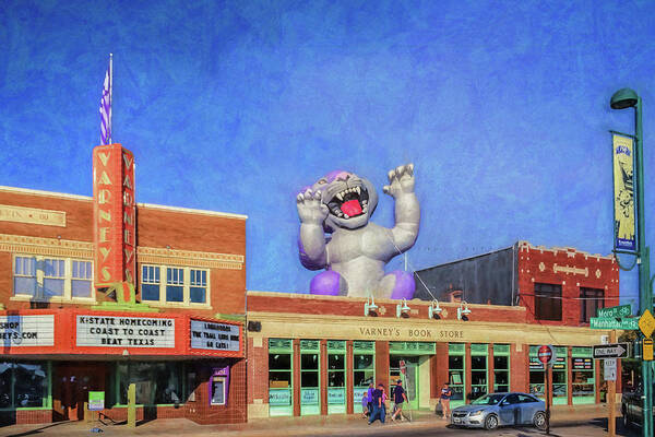 Kstate Art Print featuring the photograph Aggieville Morning by James Barber