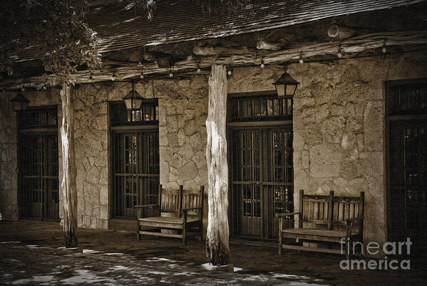 Adobe Art Print featuring the photograph Alamo Adobe by Kirt Tisdale