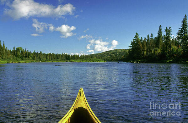 Boating Art Print featuring the photograph Allagash River, Northern Maine, USA by Kevin Shields