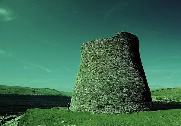 Mousa Broch Art Print featuring the photograph Alone In The Universe by HweeYen Ong