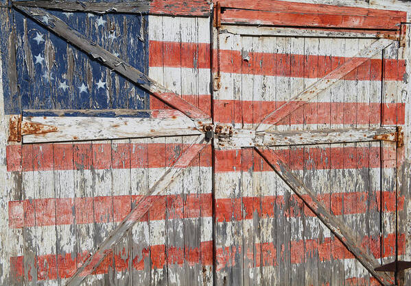 Flag American Barn Art Print featuring the photograph American Pride by Robert Och