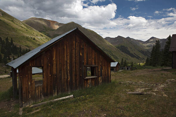 Ghost Town Art Print featuring the photograph Animas Forks by Jonas Wingfield