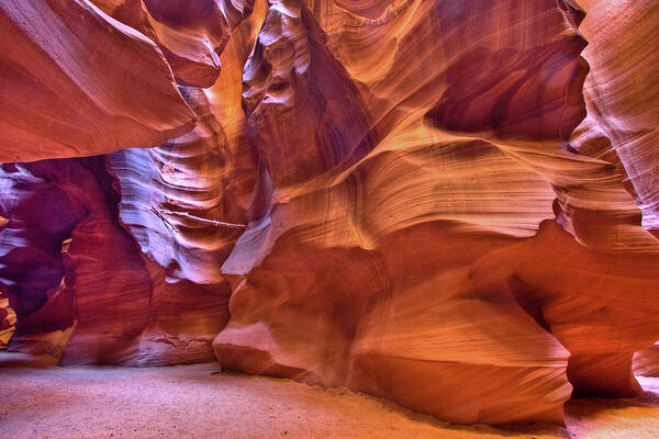 Antelope Canyon Art Print featuring the photograph Antelope Canyon by Greg Smith