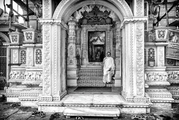 Aj Photographic Art Art Print featuring the photograph At the Temple by John Hoey