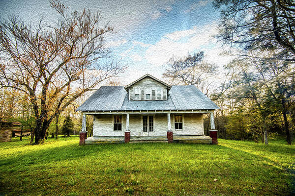 Caswell County Art Print featuring the photograph Back Roads In Caswell County by Cynthia Wolfe