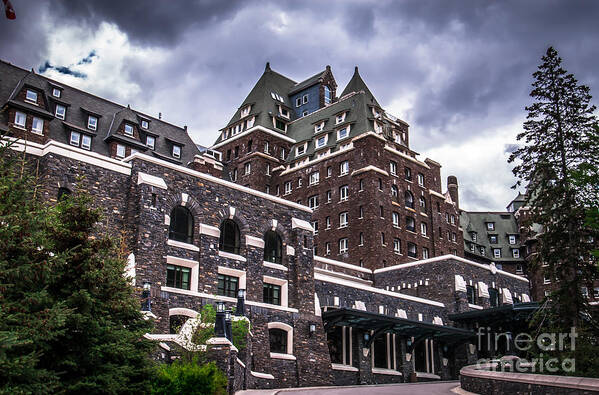 Banff Art Print featuring the photograph Banff Springs Hotel by Blake Webster