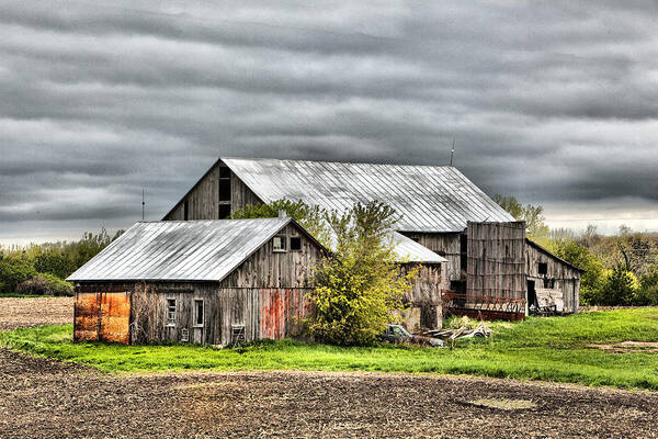 Wisconsin Art Print featuring the photograph Barn 7 by CA Johnson