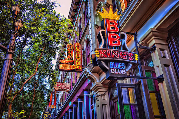 Bb King Art Print featuring the photograph BB Kings by Diana Powell