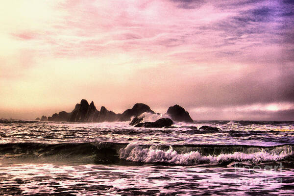Ocean Art Print featuring the photograph Beauty of the ocean by Jeff Swan