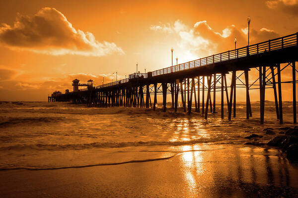 California Art Print featuring the photograph Blaze by American Landscapes