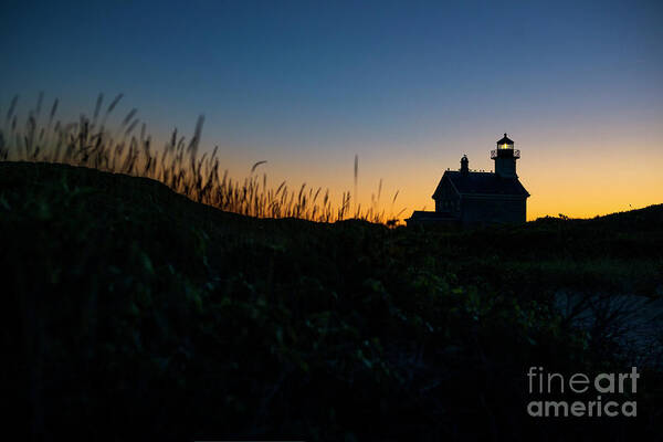 Lighthouse Art Print featuring the photograph Block Island North Light by Diane Diederich