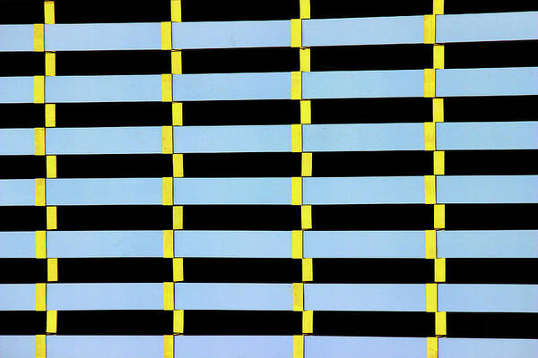 Beautiful Architecture Art Print featuring the photograph Blue Lines by Prakash Ghai