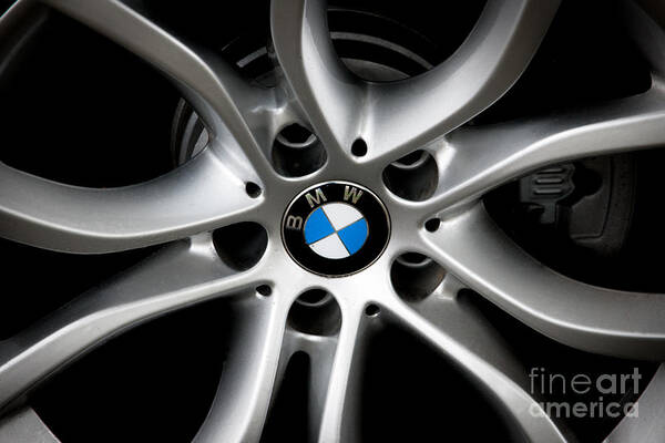 Bmw Wheel Art Print featuring the photograph BMW Wheel by Dale Powell