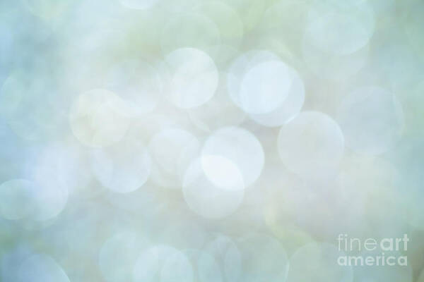 Sparkle Lights Art Print featuring the photograph Bokeh Clouds by Jan Bickerton