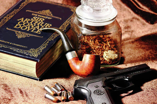 Beretta Art Print featuring the photograph Books and Bullets by Barry Jones