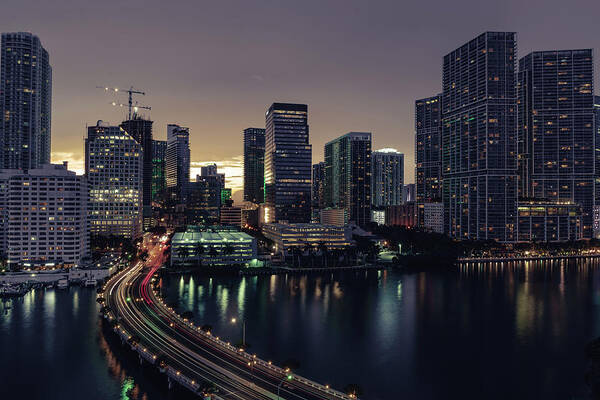 North America Art Print featuring the photograph Brickell City Centre by Nisah Cheatham