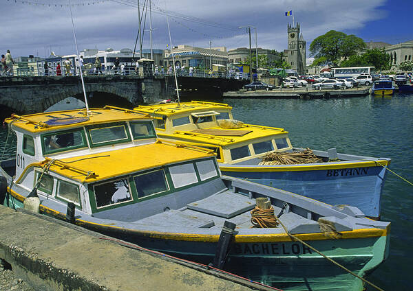 Barbados Art Print featuring the photograph Bridgetown, Barbados by Gary Corbett