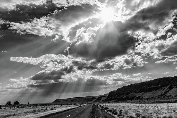Clouds Art Print featuring the photograph Bring it Home by Steven Clark