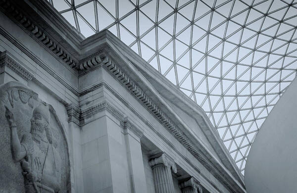 British Art Print featuring the photograph British Museum by Tony Grider