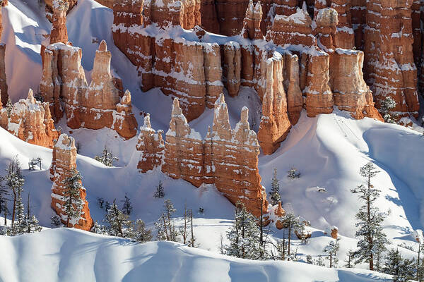 No People Art Print featuring the photograph Bryce Canyon National Park by Brett Pelletier