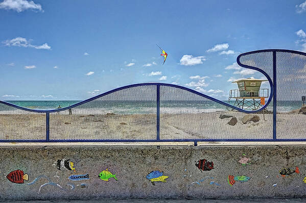 Buccaneer Beach Art Print featuring the photograph Buccaneer Beach by Ann Patterson