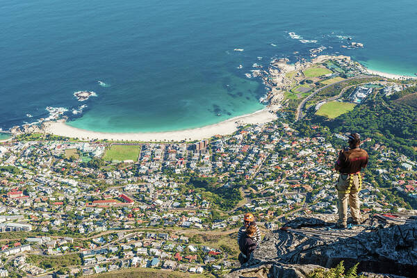 Built Structure Art Print featuring the photograph Camps Bay, Cape Town, South Africa by Marek Poplawski