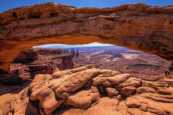 Canyonlands Art Print featuring the photograph Canyonlands - Mesa Arch by Levin Rodriguez