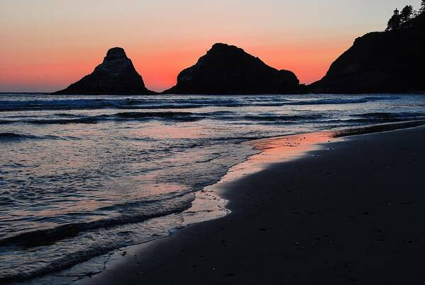 Sunset Art Print featuring the photograph Cape Cove Or by Rand Ningali