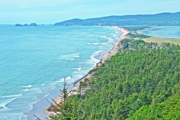 Cape Lookout Art Print featuring the photograph Cape Lookout, Oregon by Ruth Hager