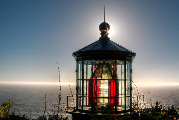 Cape Meares Art Print featuring the photograph Cape Meares Light by Kristina Rinell