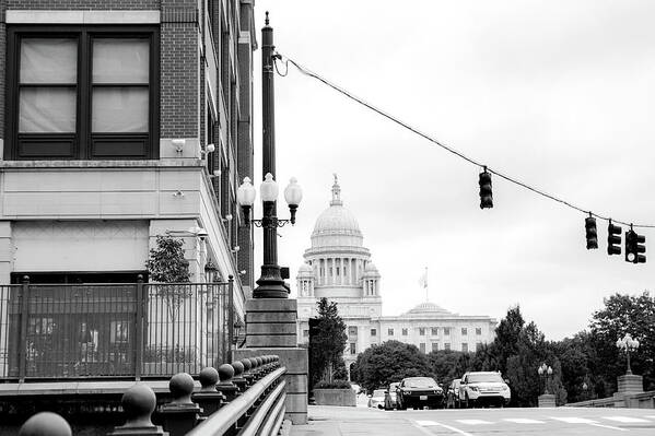 Capital Art Print featuring the photograph Capital View by Christopher Brown