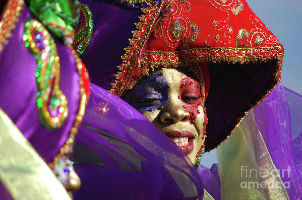  Art Print featuring the photograph Carnival Personified by Heather Kirk