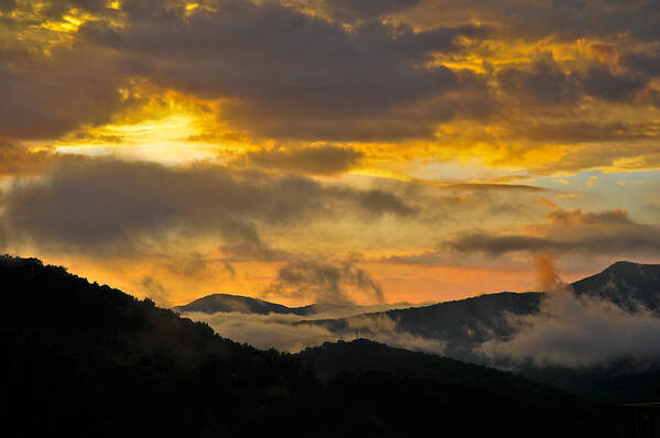 Beautiful Art Print featuring the photograph Carolina Sunset by Ginger Wakem