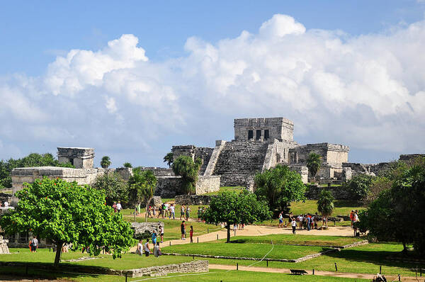 Caribbean Art Print featuring the photograph Castle in the Sky by Joel Thai