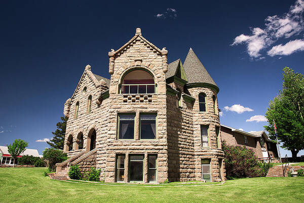White Sulphur Springs Art Print featuring the photograph Castle Museum by Todd Klassy