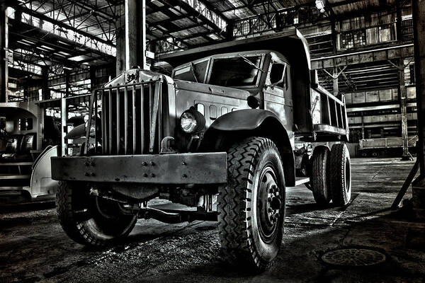 Truck Art Print featuring the photograph Chain Drive Sterling by Luke Moore