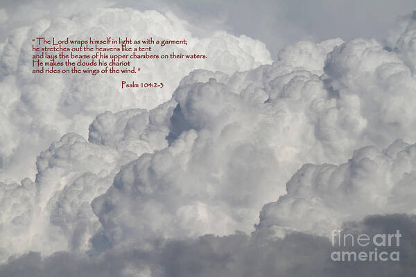 Clouds Art Print featuring the photograph Chariot Clouds by Rick Rauzi