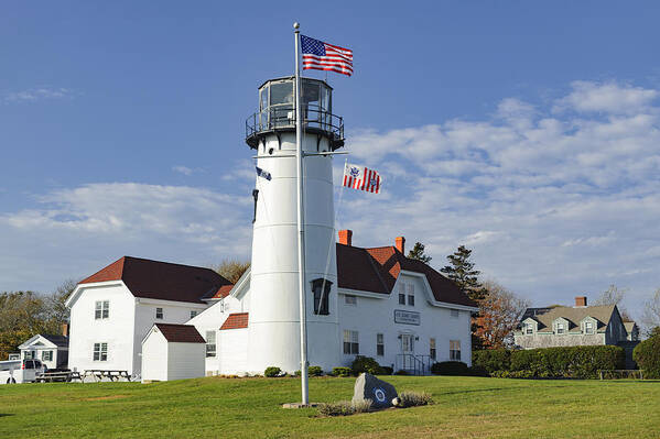 Cape Cod Art Print featuring the photograph Chatham Lighthouse I by Marianne Campolongo