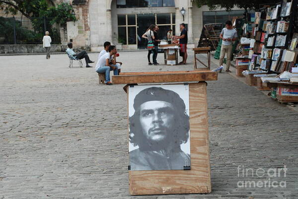 Cuba Art Print featuring the photograph Che by Jim Goodman