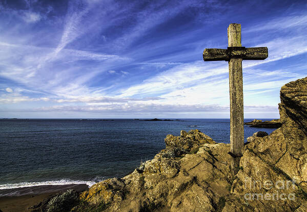 2015 Art Print featuring the photograph Chemin de croix by PatriZio M Busnel