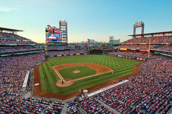 Mark Whitt Art Print featuring the photograph Citizens Bank Park - Philadelphia Phillies by Mark Whitt