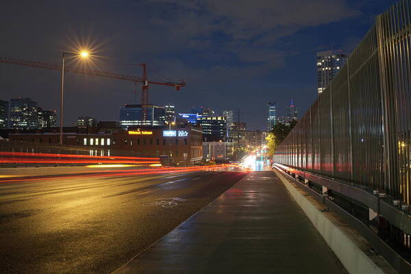 City Art Print featuring the photograph City Street by Ivan Franklin