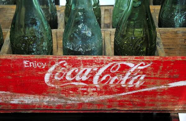 Fine Art Photography Art Print featuring the photograph Classic Coke by David Lee Thompson