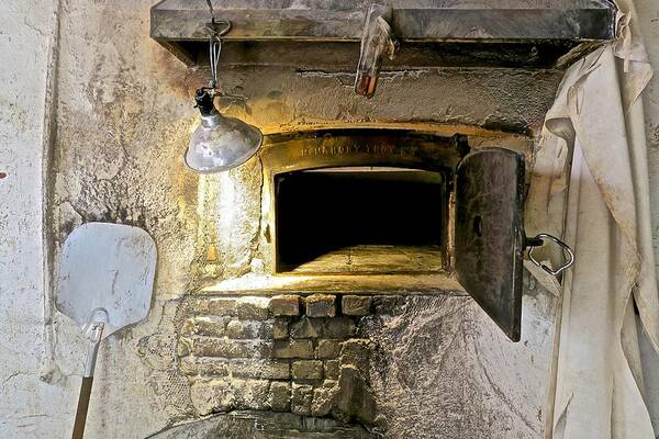 Oven Art Print featuring the photograph Coal-fired Oven by Mike Reilly