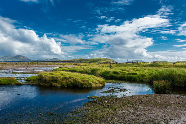 Ireland Art Print featuring the photograph Coastal Landscape in Ireland by Andreas Berthold